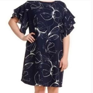 Vince Camuto dress,size14W,color night sky.